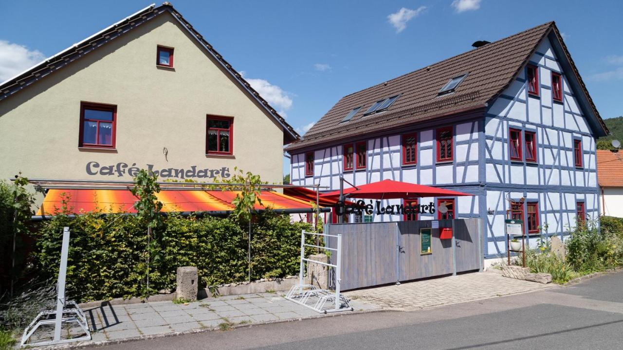 Cafe Landart Im Thueringer Finistere Apartment Plaue  ภายนอก รูปภาพ