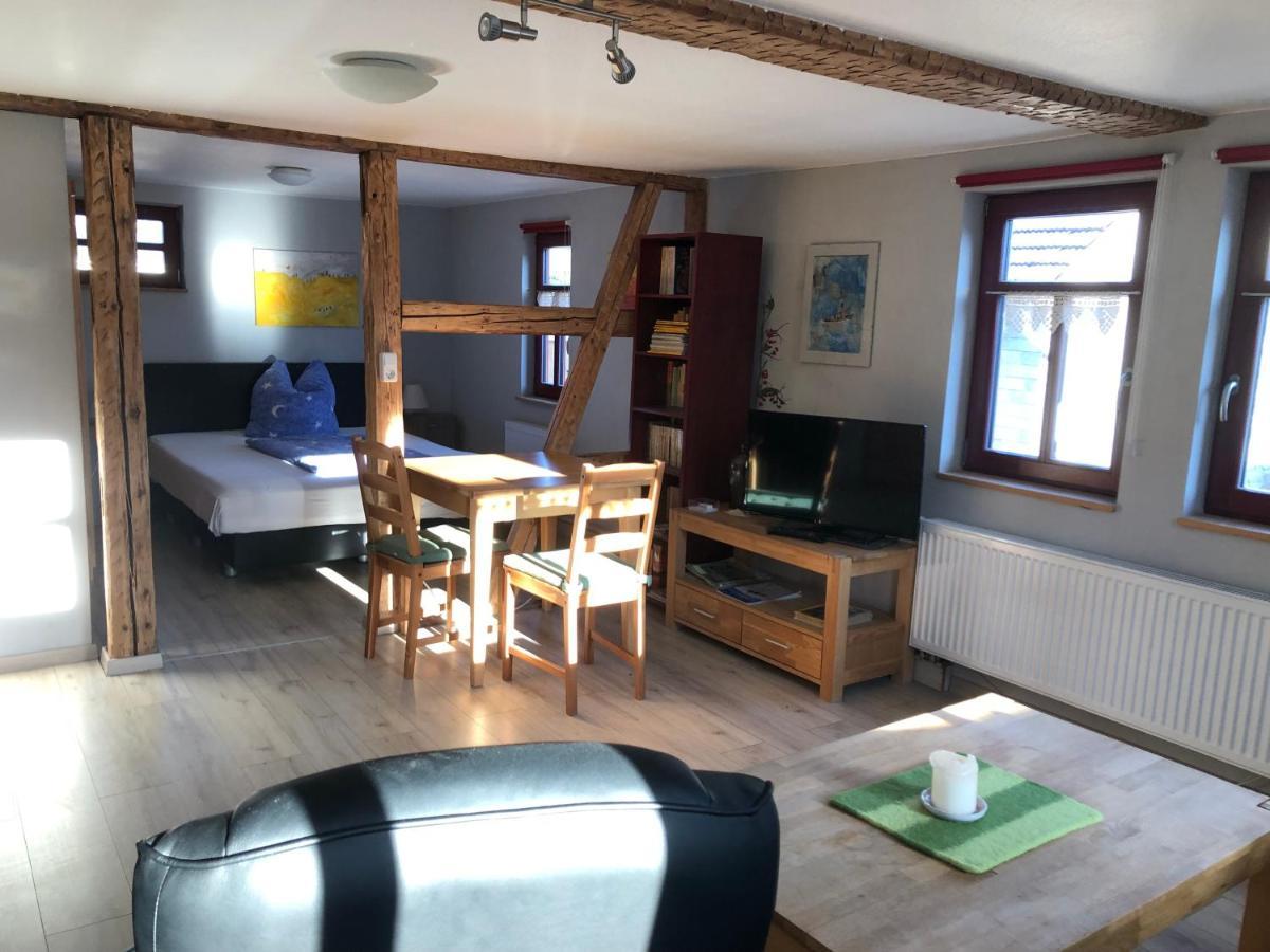 Cafe Landart Im Thueringer Finistere Apartment Plaue  ภายนอก รูปภาพ