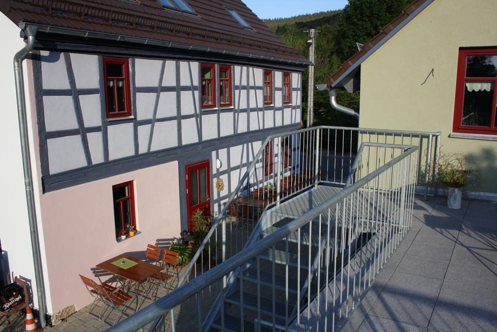 Cafe Landart Im Thueringer Finistere Apartment Plaue  ห้อง รูปภาพ