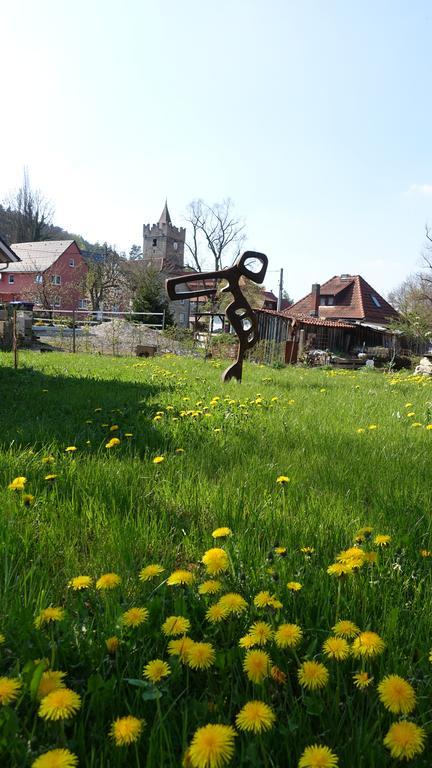 Cafe Landart Im Thueringer Finistere Apartment Plaue  ภายนอก รูปภาพ